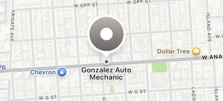 Directions to Gonzalez Auto Mechanic in Apple Maps